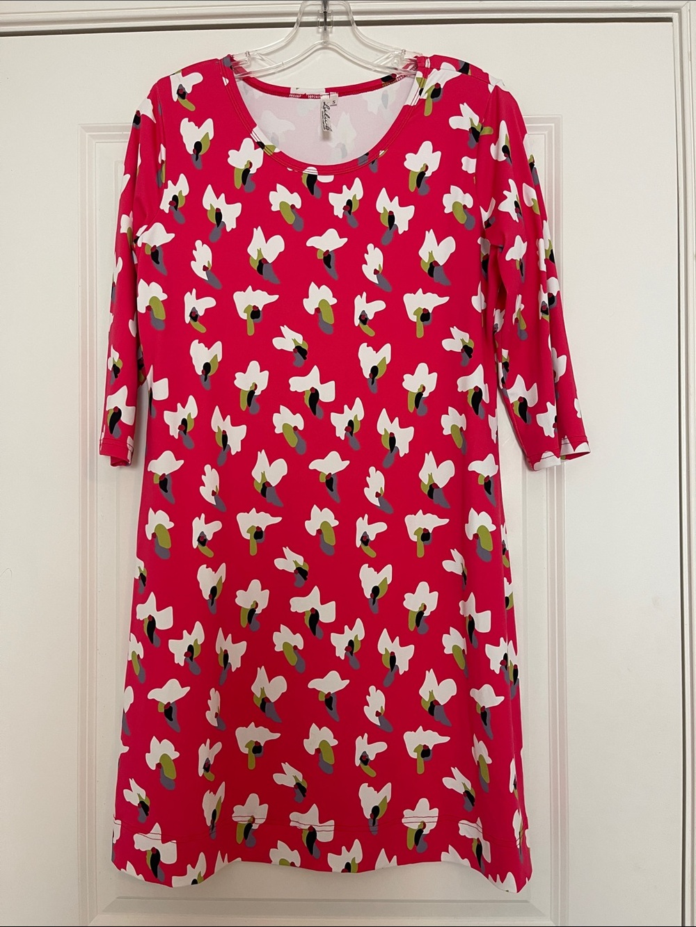 Lulu-B Floral Dress Small Stretchy Pull over